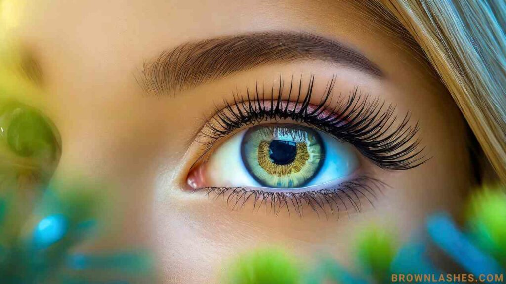 Healthy and vibrant eyelashes, a result of balanced care encompassing genetics, lifestyle choices, and proven remedies for optimal growth.