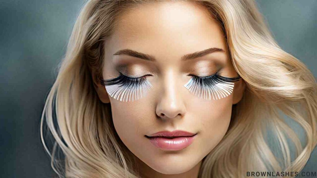 Illustration or photo of eyelash extensions, accompanied by an image portraying potential discomfort. Exploring causes of discomfort with eyelash extensions.