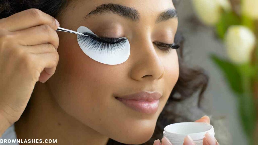 Gently massaging your eyelids and lashes in a circular motion with clean fingers can stimulate blood flow and encourage healthy lash growth, which may contribute to a more pronounced curl.