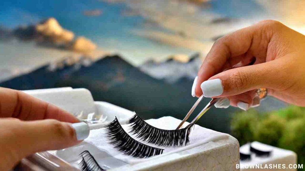 Tips for maintaining healthy eyelashes gentle makeup removal and avoiding harsh rubbing.